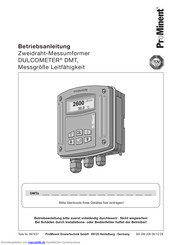 ProMinent DULCOMETER DMT Betriebsanleitung
