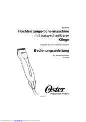 Oster A6 Bedienungsanleitung