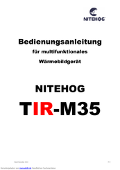 NITEHOG TIR-M35 Bedienungsanleitung