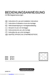 Küppersbusch EKI 8741 Bedienungsanleitung