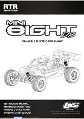Horizon Hobby LOSI MINI 8IGHT-DB RTR Bedienungsanleitung