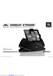 JBL OnBeat Xtreme Bedienungsanleitung