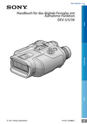 Sony DEV-5K Handbuch