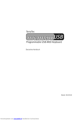 TerraTec MIDI MASTER USB Handbuch