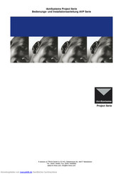 T&M AVP6-wh Bedienungs Und Installationsanleitung Handbuch