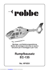 ROBBE EC-135 Montageanleitung Und Bedienungsanleitung