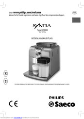 Philips Syntia HD8838 Bedienungsanleitung