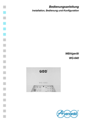 Auerswald WG-640 Bedienungsanleitung
