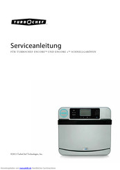 TurboChef ENCORE Serviceanleitung