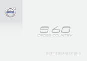 Volvo S60 CROSS COUNTRY 2017 Betriebsanleitung
