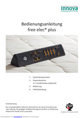 Innova free elec plus Bedienungsanleitung