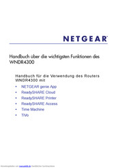 NETGEAR WNDR4300 Bedienungsanleitung