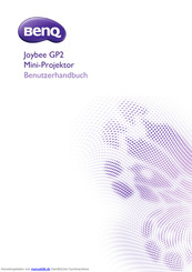 BenQ Joybee GP2 Benutzerhandbuch