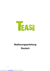 Teasi PRO Bedienungsanleitung