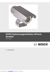 Bosch EX65 LED Series Bedienungsanleitung