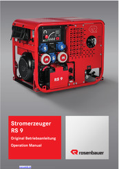 Rosenbauer RS 9 Betriebsanleitung