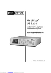 Medi Capture MediCap USB200 Benutzerhandbuch