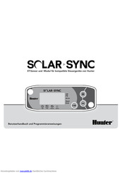 Hunter Solar Sync Benutzerhandbuch