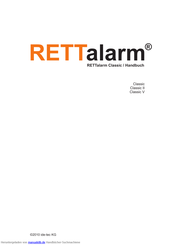 ide-tec RETTalarm Classic V Gebrauchsanweisung