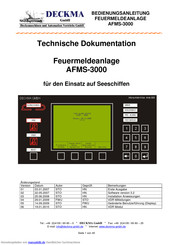 deckma AFMS-3000 Bedienungsanleitung
