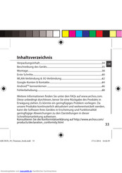 Archos 59-titanium Anleitung