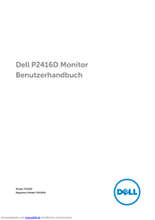Dell P2416D Benutzerhandbuch
