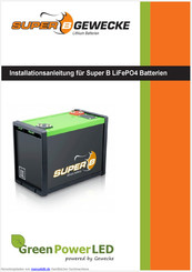 Superb LiFePO4 Installationsanleitung