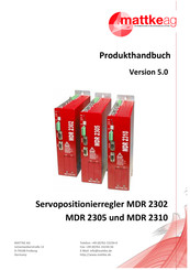 mattke MDR 2305 Handbuch
