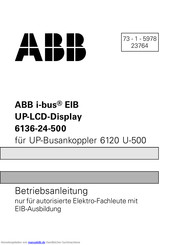 ABB i-bus EIB Betriebsanleitung