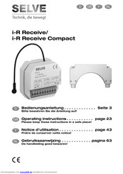 Selve i-R Receive Compact Bedienungsanleitung