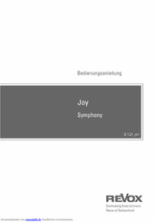 Revox Joy Symphony Bedienungsanleitung