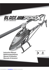 Blade BLH 700 X Pro Bedienungsanleitung
