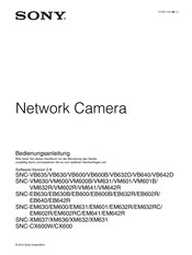 Sony SNC-EB632R Bedienungsanleitung