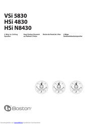 Boston HSi N8430 Bedienungsanleitung