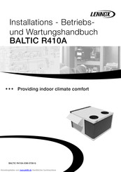 Lennox BALTIC R410A Installationshandbuch