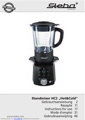 steba HC2 Gebrauchsanweisung