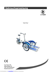 Vanraam Velo-Plus2 Gebrauchsanweisung