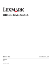 Lexmark S310 Series Benutzerhandbuch