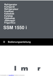 IMR SSM 1550 i Bedienungsanleitung