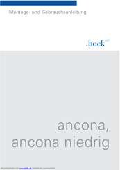 .bock ancona niedrig Handbuch