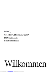BenQ G900W Benutzerhandbuch