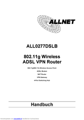 Allnet ALL0277DSLB Handbuch
