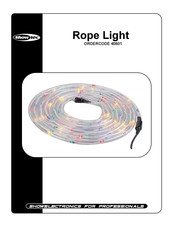 SHOWTEC Rope Light Bedienungsanleitung