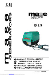 Mase Marine IS 2.5 Installationshandbuch