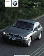 BMW 745Li Bedienungsanleitung