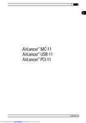 LANCOM AirLancer PCI-11 Bedienungsanleitung