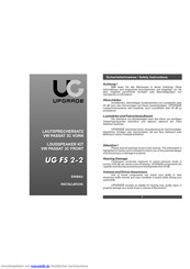 Upgrade UG FS 2-2 Einbauanweisungen