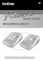 Brother P-touch 9600 Benutzerhandbuch