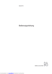Bang & Olufsen BeoLink PC 2 Bedienungsanleitung