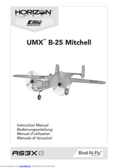 Horizon Hobby UMX B-25 Mitchell Bedienungsanleitung